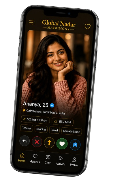 Global Nadar Matrimony mobile app